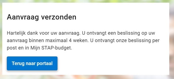 STAP-aanvraag