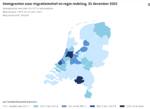 Regionale spreiding kennismigranten