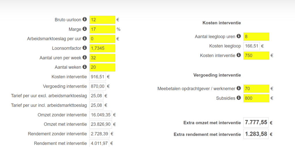 Rendementstool Doorzaam